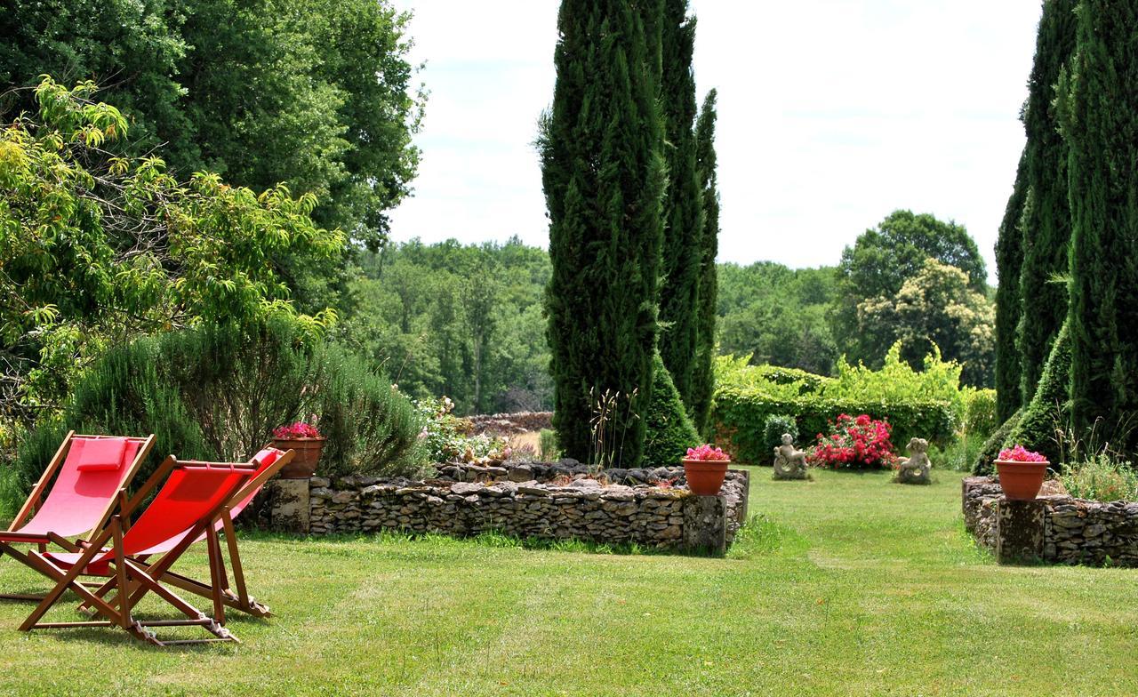 La Charmeraie Bed and Breakfast Saint-Cirq  Eksteriør billede